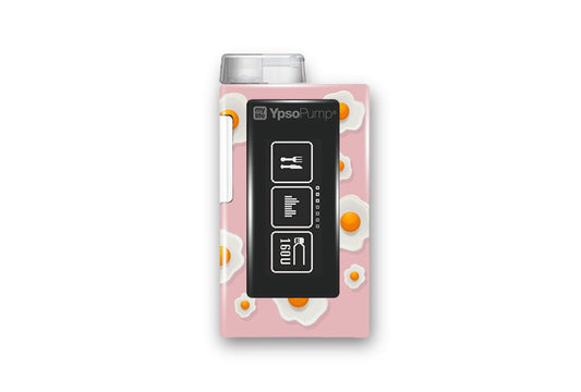 Fried Egg Sticker for Novopen 4, 5, 6, or Echo diabetes supplies and insulin pumps