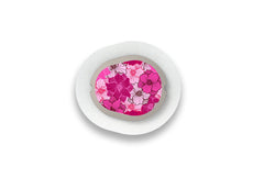 Fuchsia Flowers Sticker for Novopen 4, 5, 6, or Echo diabetes supplies and insulin pumps