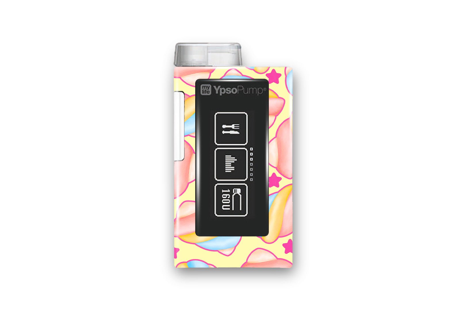 Funky Flump Sticker for Novopen 4, 5, 6, or Echo diabetes supplies and insulin pumps