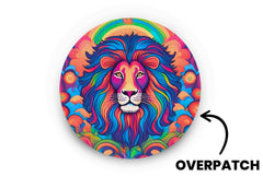 Funky Lion Patch - Overpatches for Single diabetes supplies and insulin pumps