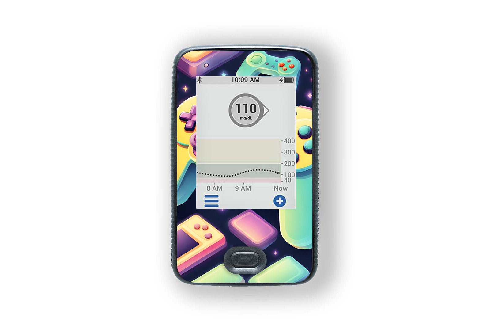 Gamer Control Sticker for Novopen 4, 5, 6, or Echo diabetes supplies and insulin pumps