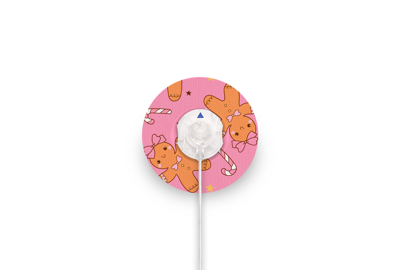 Gingerbread Patch for Minimed QuickSet diabetes supplies and insulin pumps