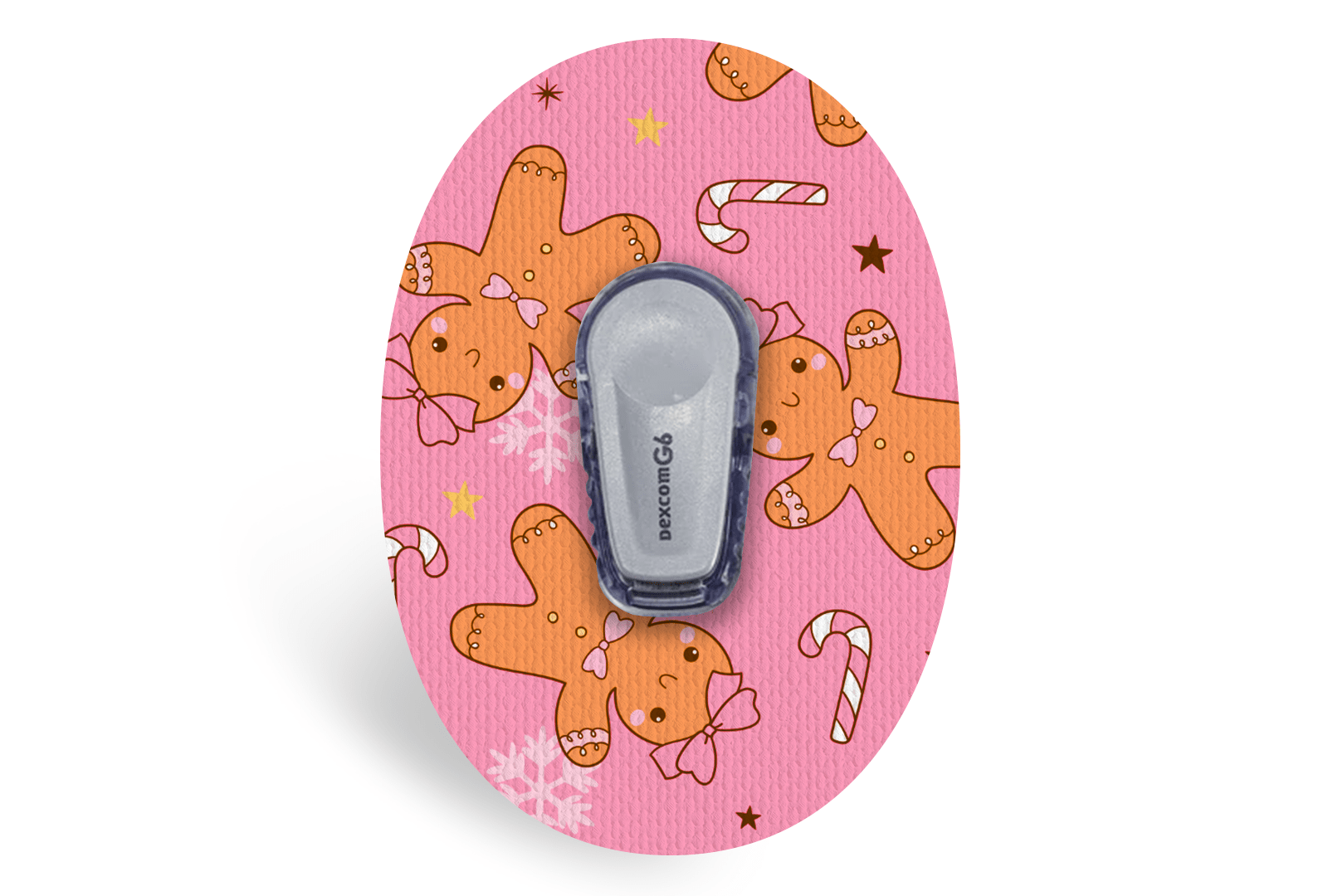 Gingerbread Patch for Dexcom G6 / One diabetes supplies and insulin pumps