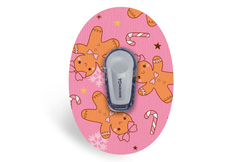 Gingerbread Patch for Dexcom G6 / One diabetes supplies and insulin pumps
