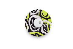 Graffiti Smiles Patch - Libre 3 for Single diabetes supplies and insulin pumps