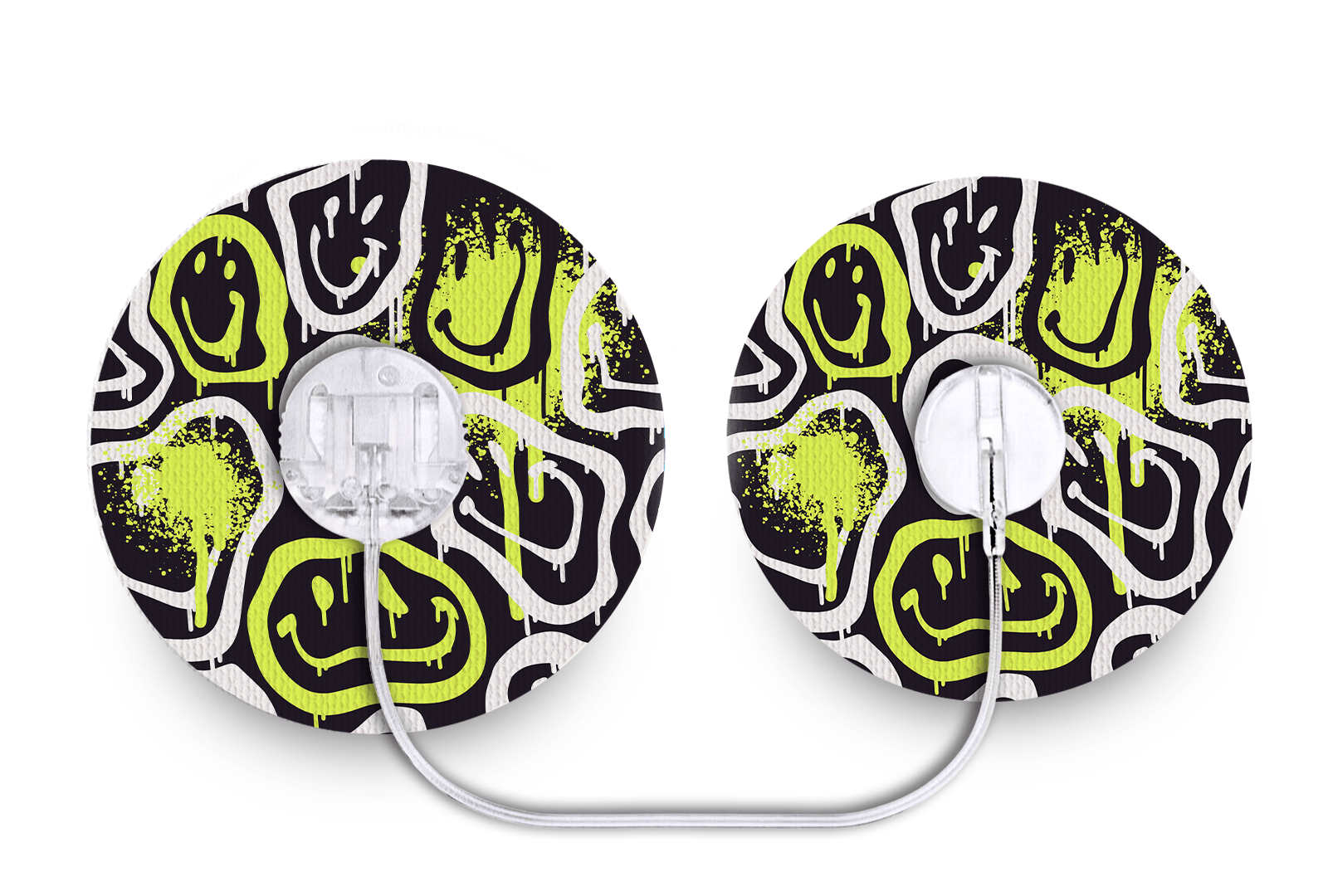 Graffiti Smiles Patch - Minimed Sure - T for Single diabetes supplies and insulin pumps