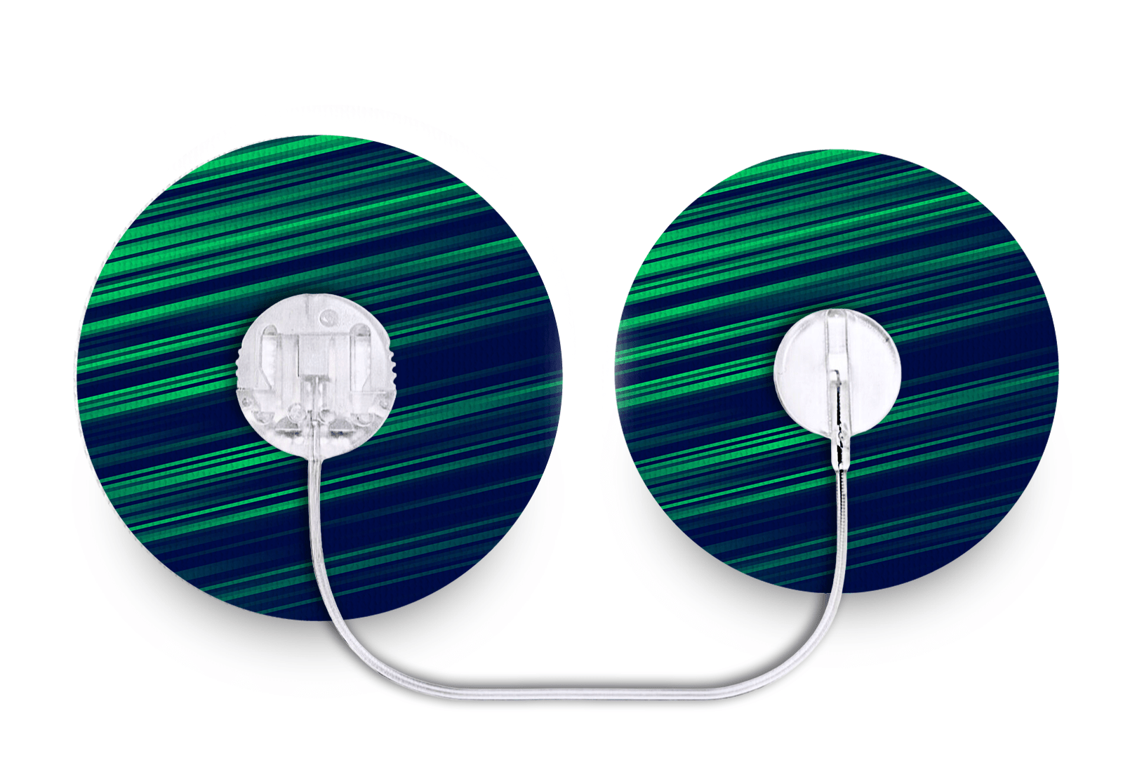 Green Dash Patch - Tru - Steel for Single diabetes supplies and insulin pumps