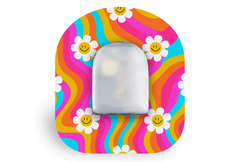 Groovy Daisy Patch for Omnipod diabetes supplies and insulin pumps