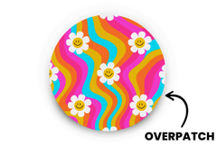 Groovy Daisy Patch for Generic Overpatch diabetes supplies and insulin pumps