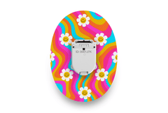 Groovy Daisy Patch for Glucomen Day diabetes supplies and insulin pumps