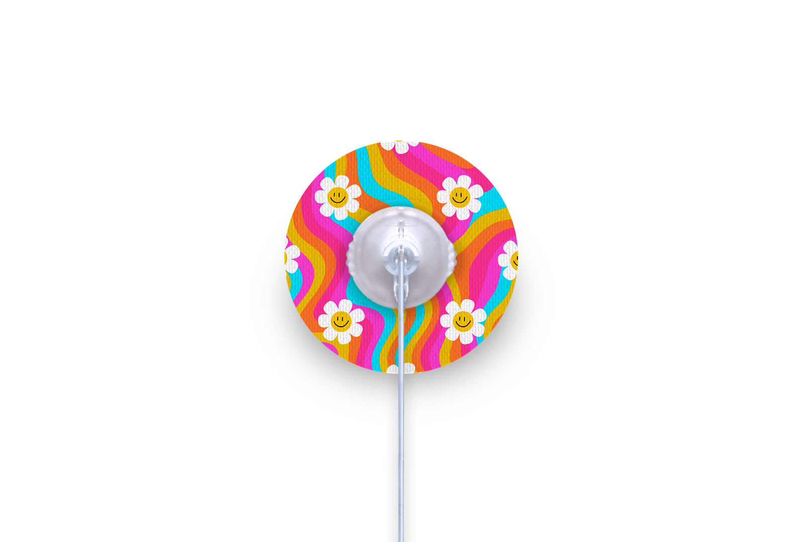 Groovy Daisy Patch for mylife Orbit diabetes supplies and insulin pumps