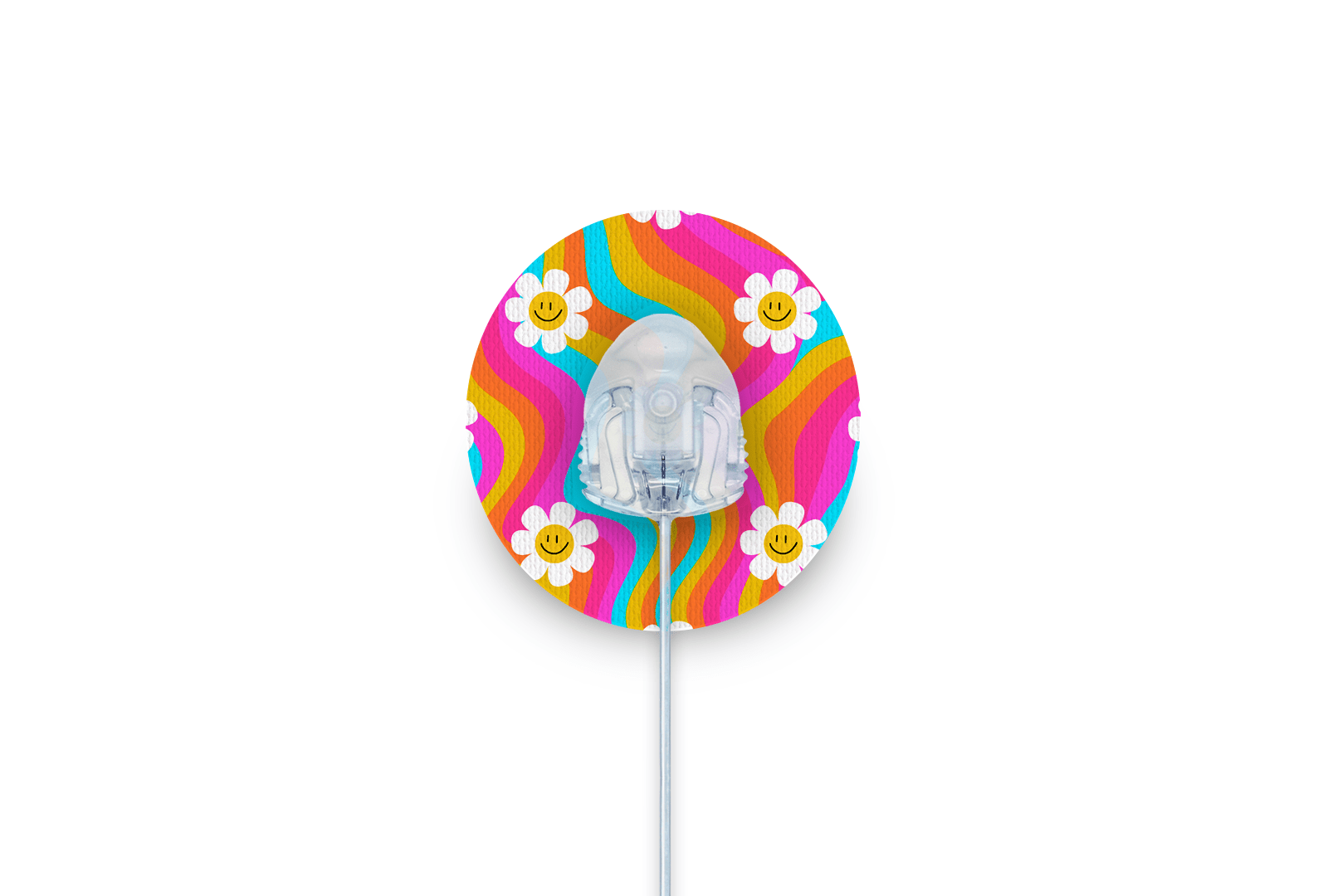 Groovy Daisy Patch for Autosoft 90 diabetes supplies and insulin pumps