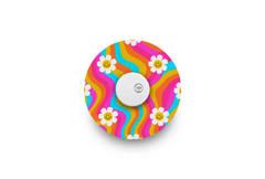 Groovy Daisy Patch - Libre 3 for Single diabetes supplies and insulin pumps