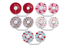 Happy Christmas Patch Pack for Tru - Steel - 5 - Pack diabetes supplies and insulin pumps