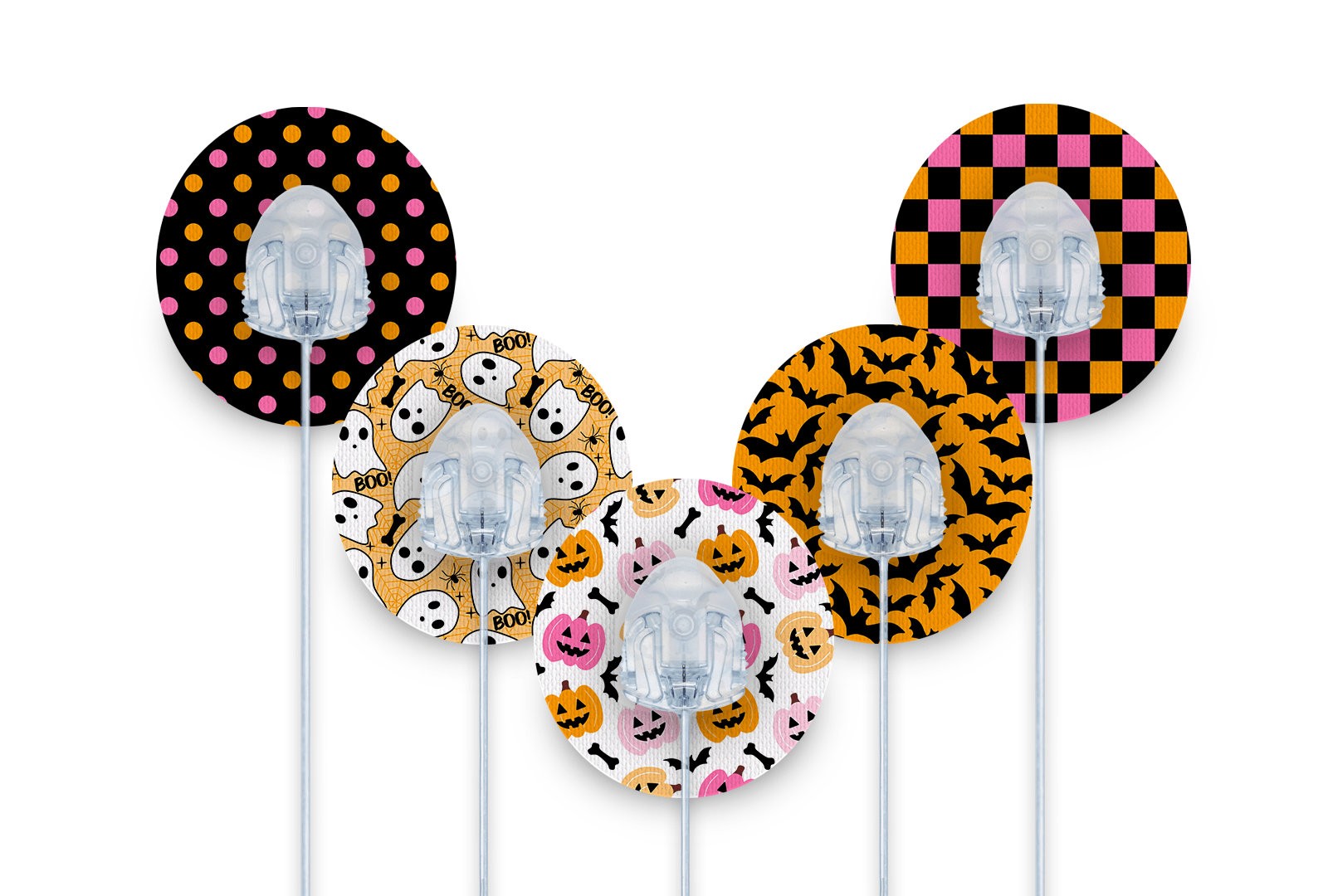 Happy Halloween Patch Pack for Autosoft 90 diabetes supplies and insulin pumps