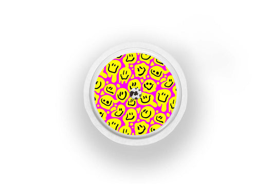 Happy Sticker for Novopen 4, 5, 6, or Echo diabetes supplies and insulin pumps