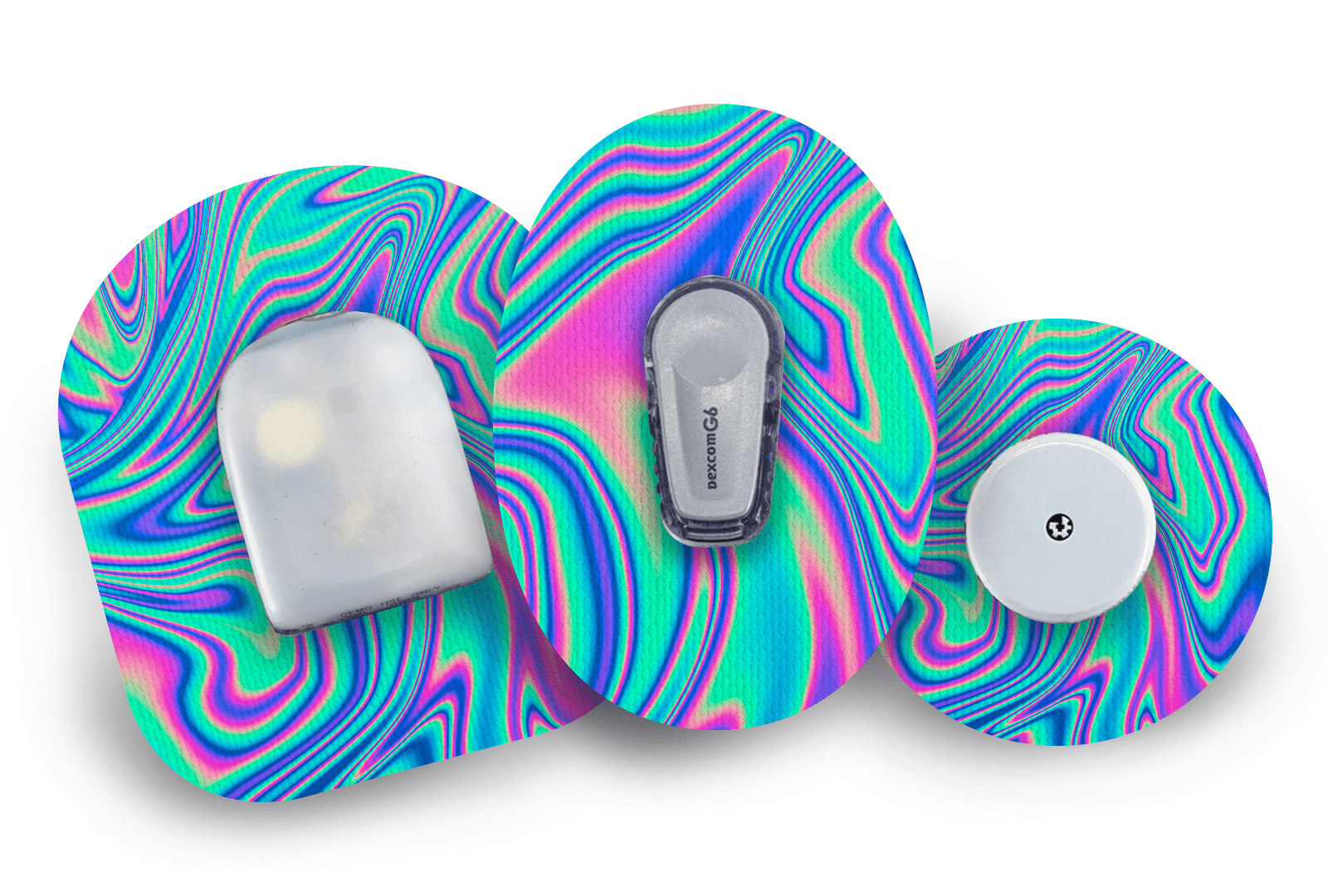 Holographic Patch for Freestyle Libre 2 diabetes supplies and insulin pumps