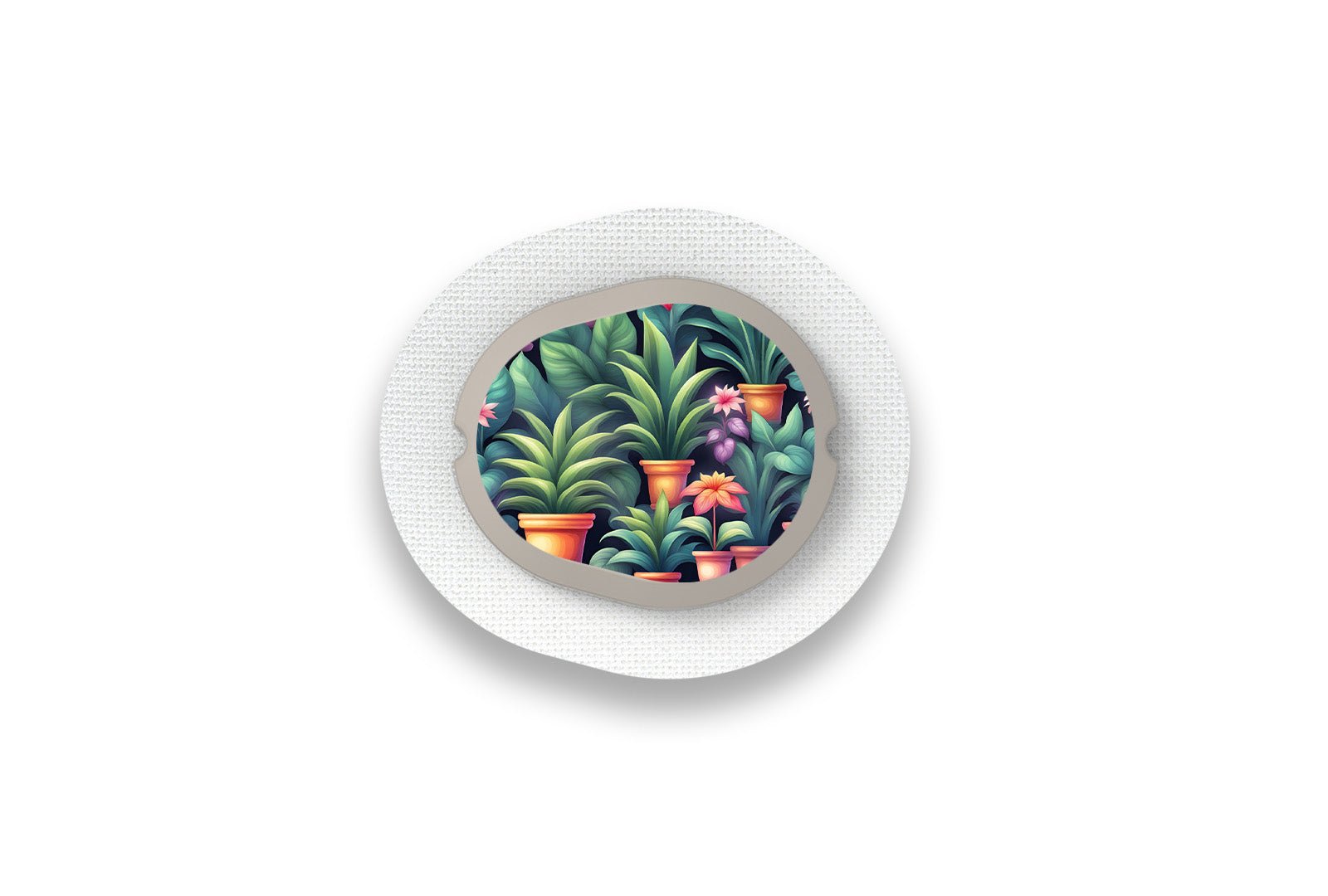 House Plant Sticker for Novopen 4, 5, 6, or Echo diabetes supplies and insulin pumps