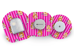 Hula Hamsters Patch for Freestyle Libre diabetes supplies and insulin pumps