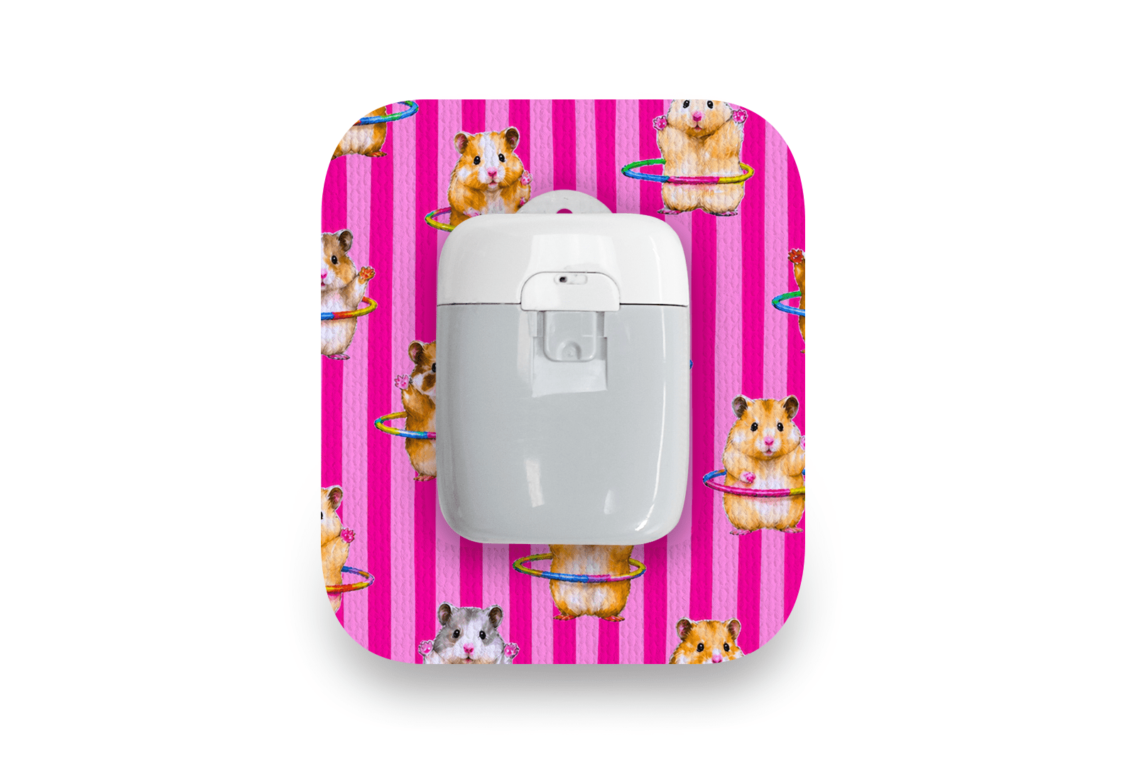 Hula Hamsters Patch - Medtrum Pump for Single diabetes supplies and insulin pumps