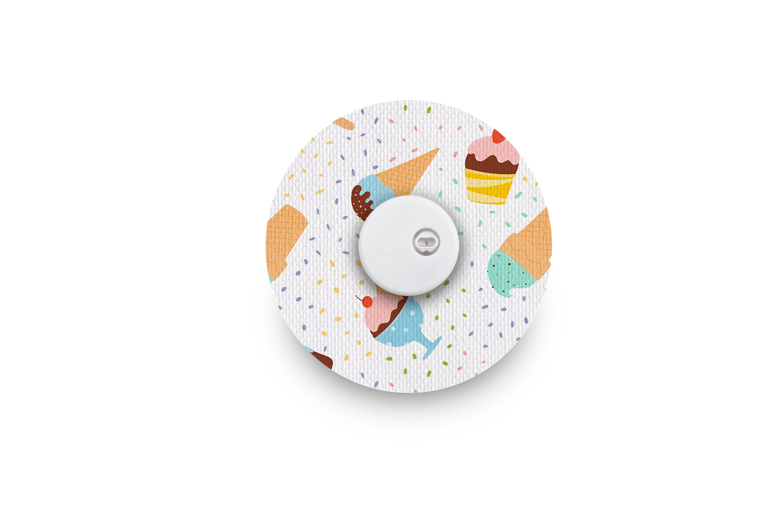 Ice Cream Patch for Freestyle Libre 3 diabetes supplies and insulin pumps