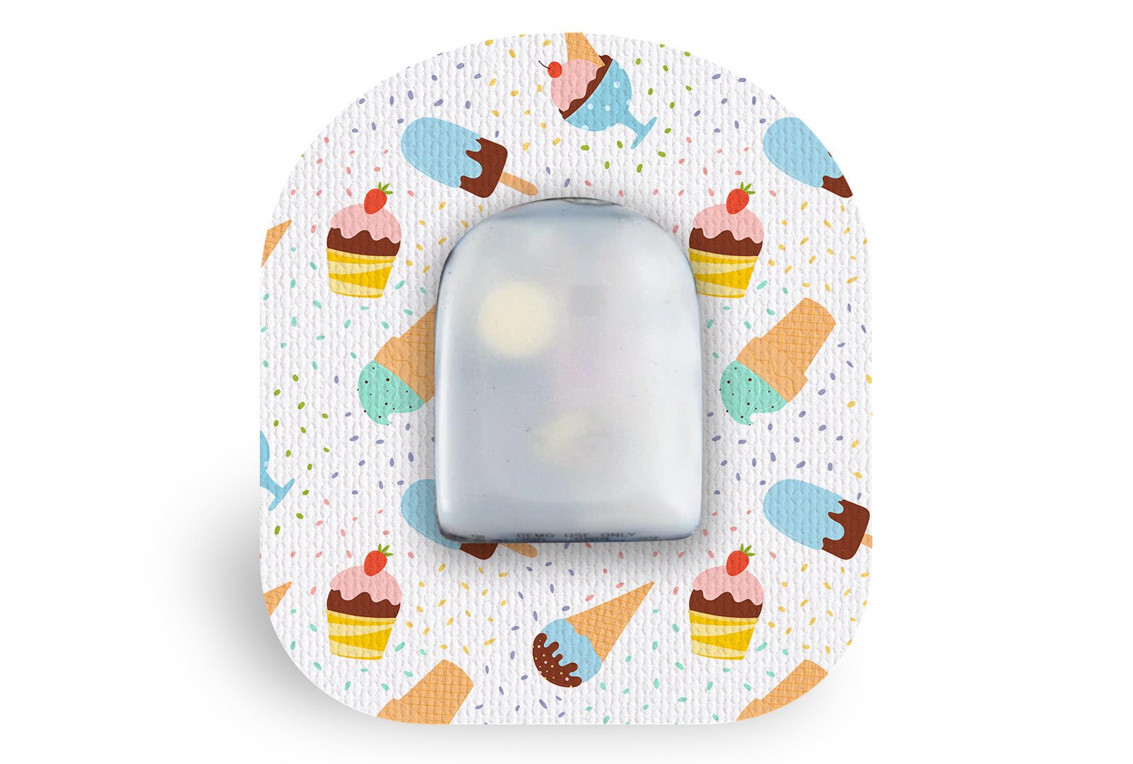 Ice Cream Patch for Omnipod diabetes supplies and insulin pumps