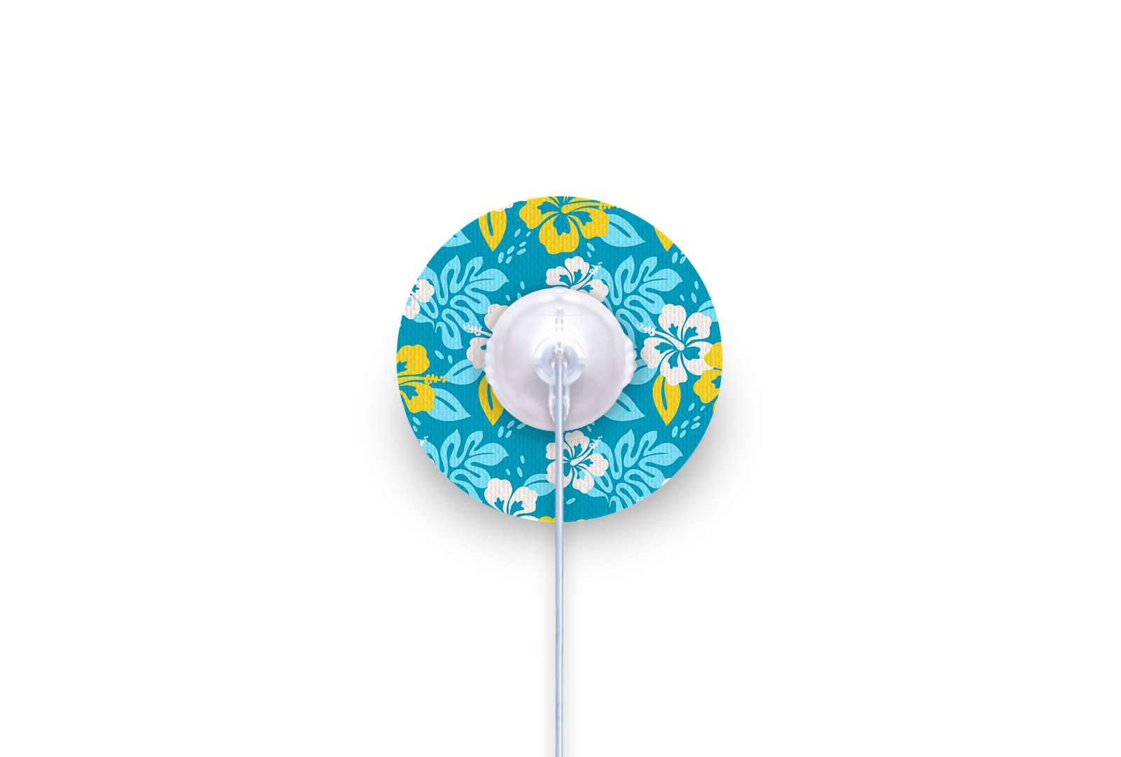 Island Flowers Patch for mylife Orbit diabetes supplies and insulin pumps