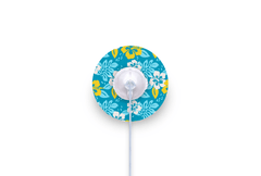 Island Flowers Patch for mylife Orbit diabetes supplies and insulin pumps