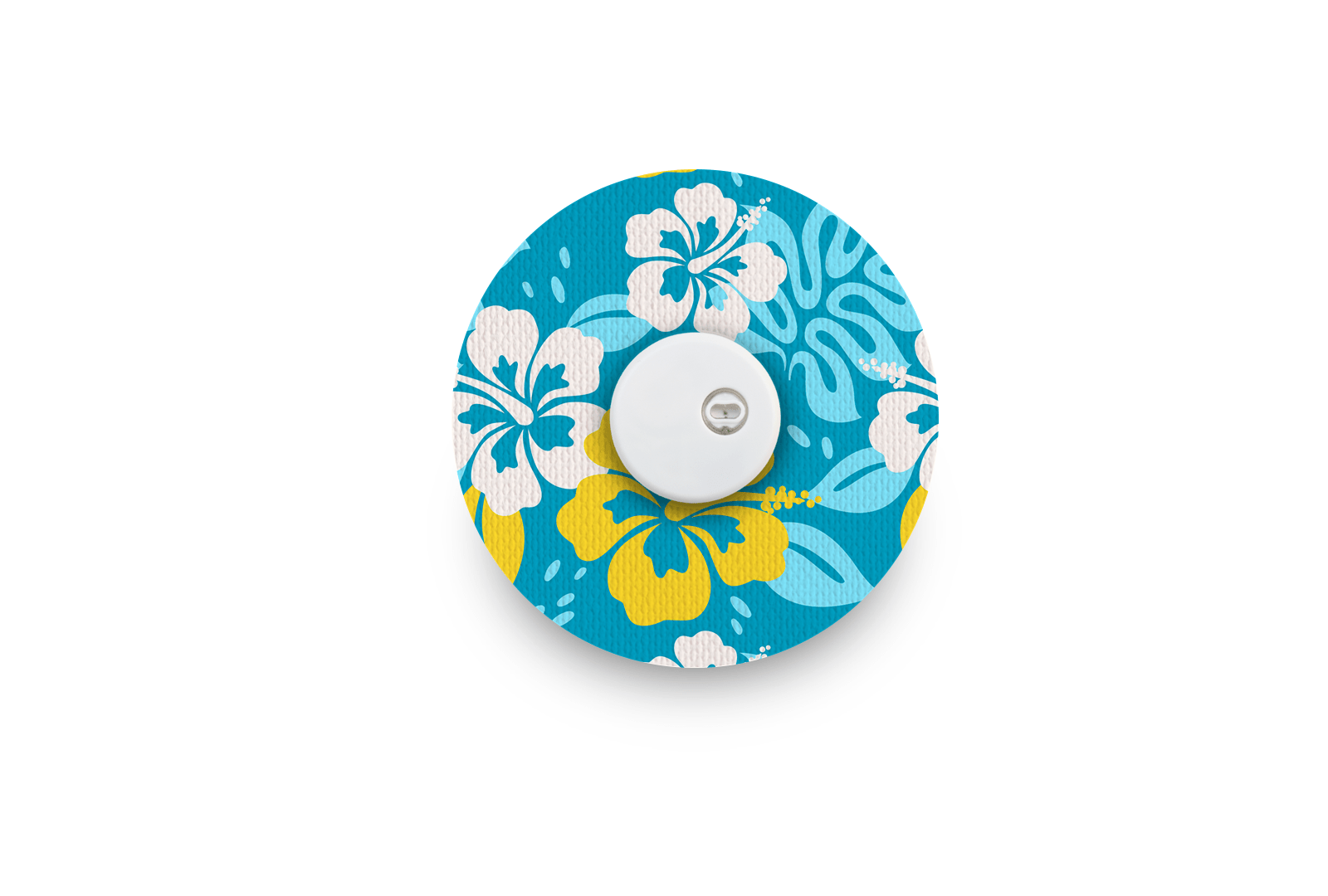 Island Flowers Patch for Freestyle Libre 3 diabetes supplies and insulin pumps