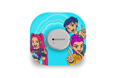 K Pop Hunters Patch for Dexcom G7 / One+ diabetes supplies and insulin pumps