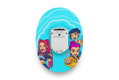 K Pop Hunters Patch for Glucomen Day diabetes supplies and insulin pumps