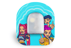 K Pop Hunters Patch for Omnipod diabetes supplies and insulin pumps