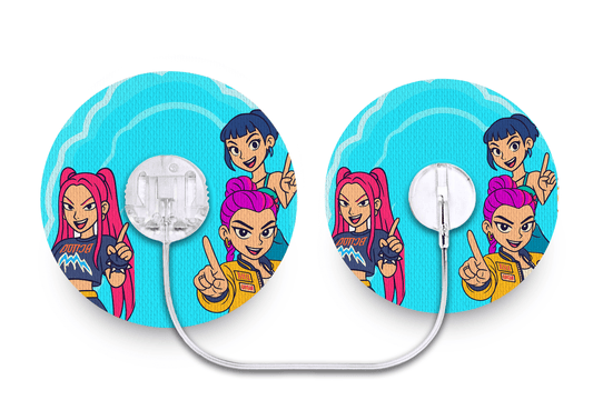 K Pop Hunters Patch - Minimed Sure - T for Single diabetes supplies and insulin pumps