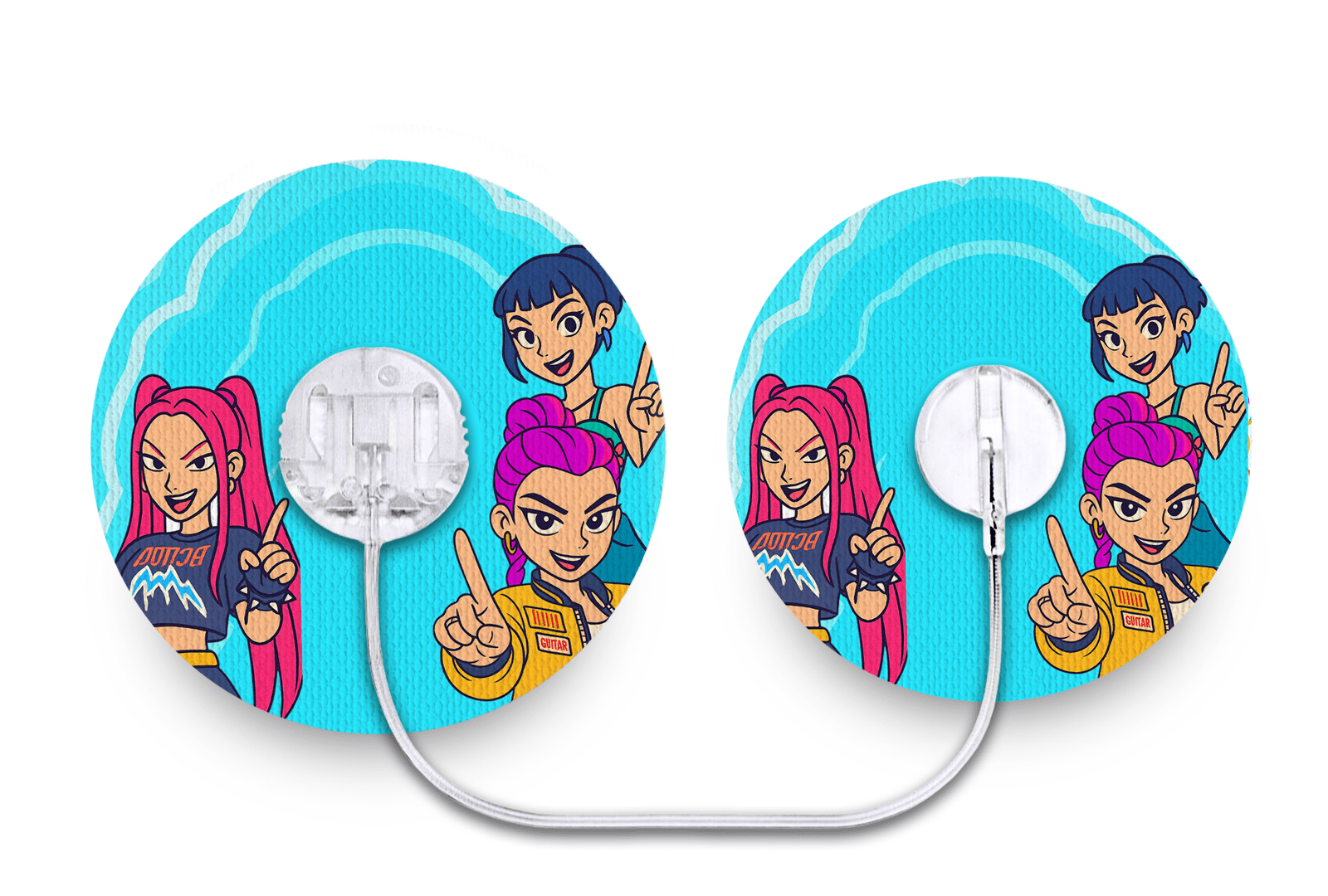 K Pop Hunters Patch - Tru - Steel for Single diabetes supplies and insulin pumps