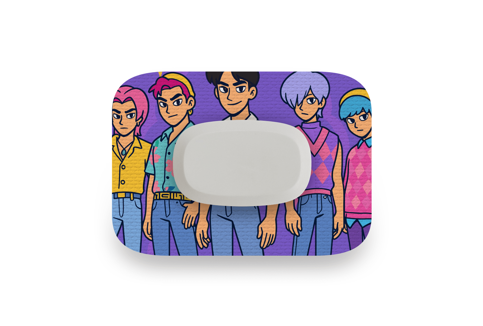 K Pop Saja Boys Patch for GlucoRX Aidex diabetes supplies and insulin pumps