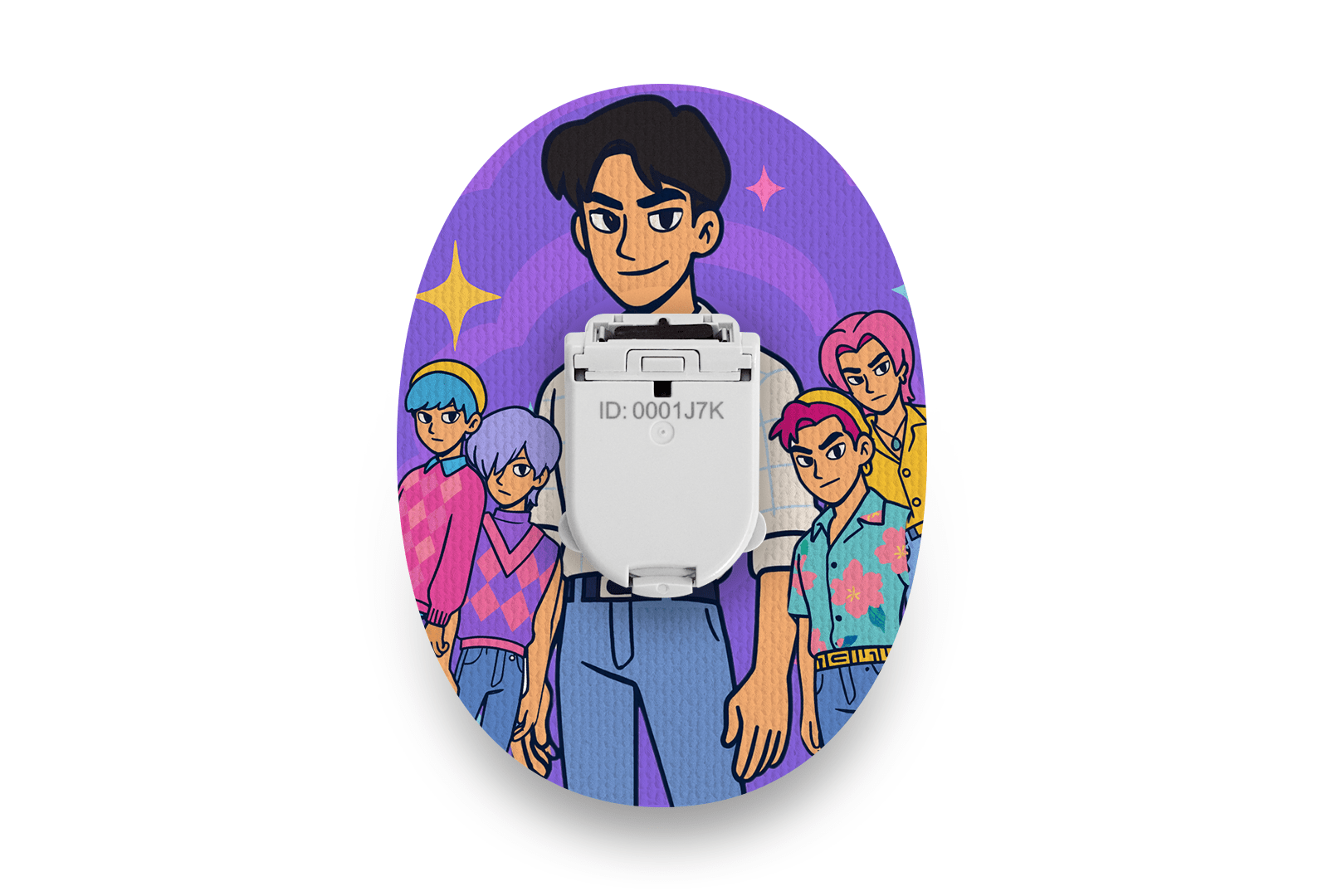 K Pop Saja Boys Patch for Glucomen Day diabetes supplies and insulin pumps