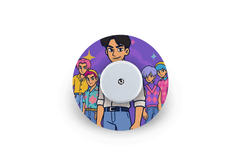 K Pop Saja Boys Patch - Freestyle Libre for Freestyle Libre diabetes supplies and insulin pumps