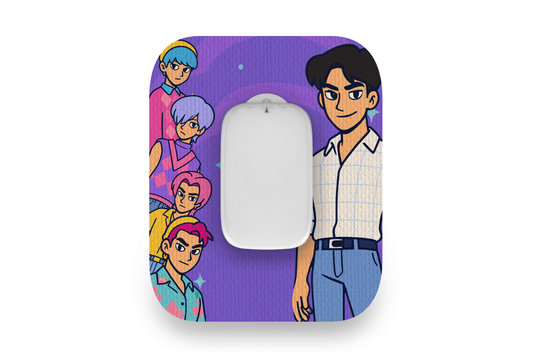 K Pop Saja Boys Patch - Medtrum CGM for Single diabetes supplies and insulin pumps