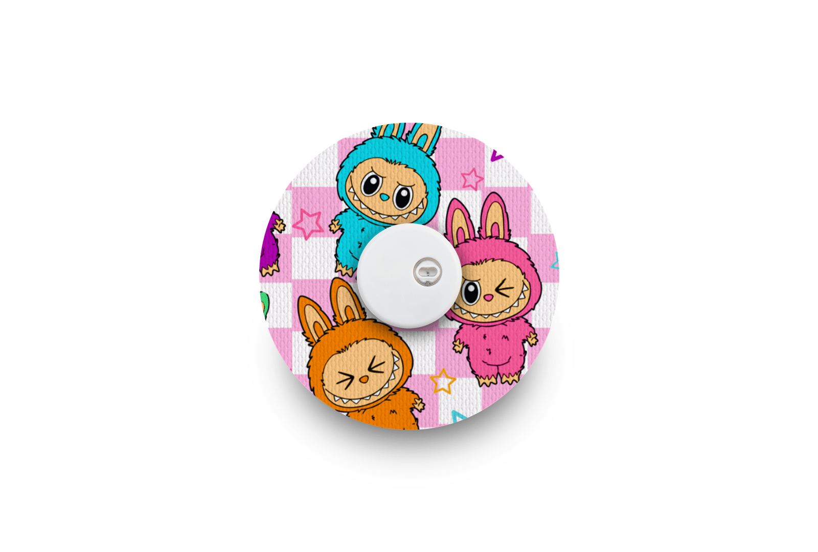 Labubu Patch for Freestyle Libre 3 diabetes supplies and insulin pumps