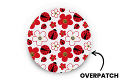 Lady Bird Patch - Overpatches for Single diabetes supplies and insulin pumps