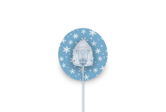 Let it Snow Patch - Autosoft 90 for Single diabetes supplies and insulin pumps