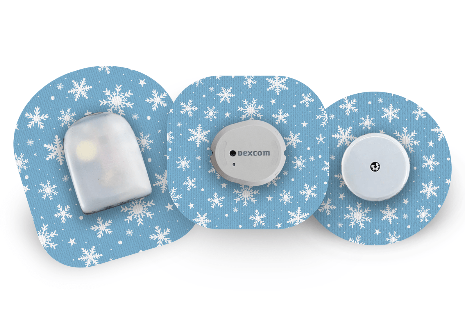 Let it Snow Patch for Freestyle Libre 2 diabetes supplies and insulin pumps