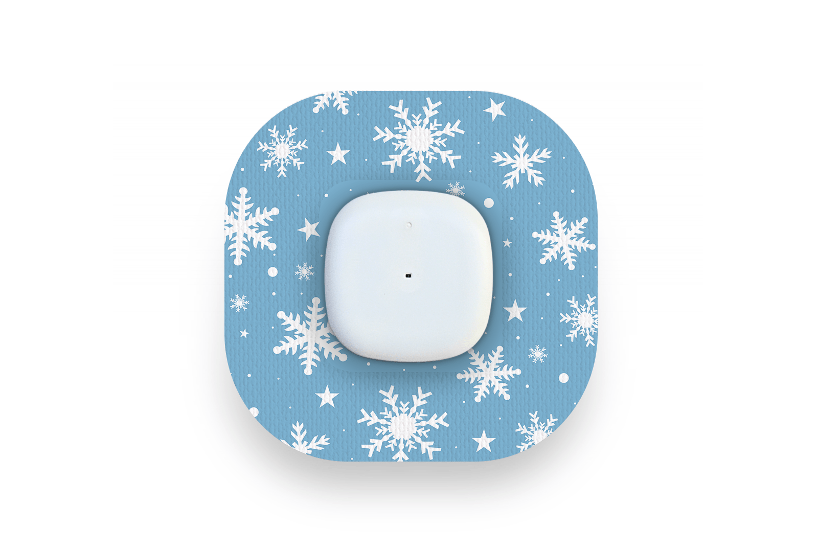 Let it Snow Patch - Simplera for Single diabetes supplies and insulin pumps