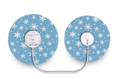 Let it Snow Patch - Tru - Steel for Single diabetes supplies and insulin pumps