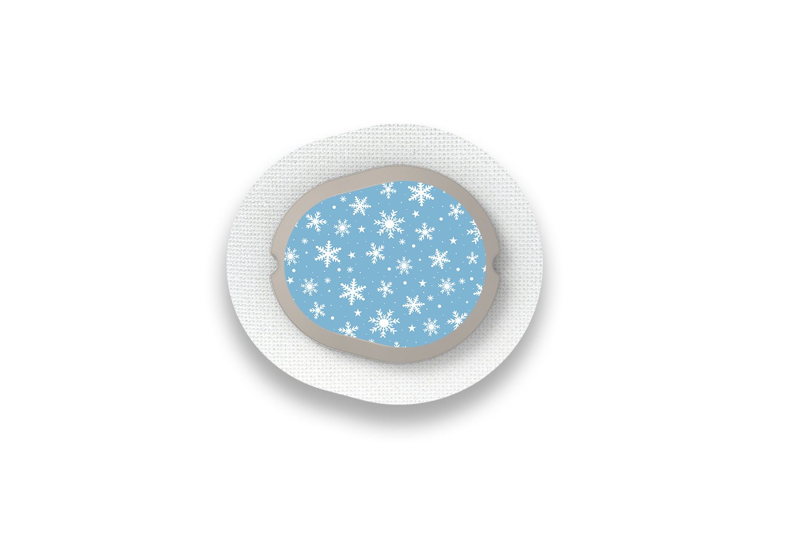 Let it Snow Stickers for Dexcom G7 / One+ Sensor diabetes supplies and insulin pumps