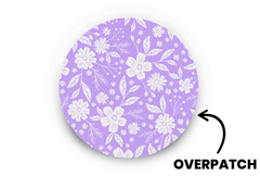 Lilac Bloom Patch for Overpatch diabetes supplies and insulin pumps