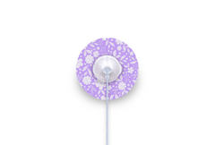 Lilac Bloom Patch for Tru - Steel diabetes supplies and insulin pumps