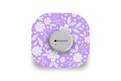 Lilac Bloom Patch for Dexcom G7 / One+ diabetes supplies and insulin pumps