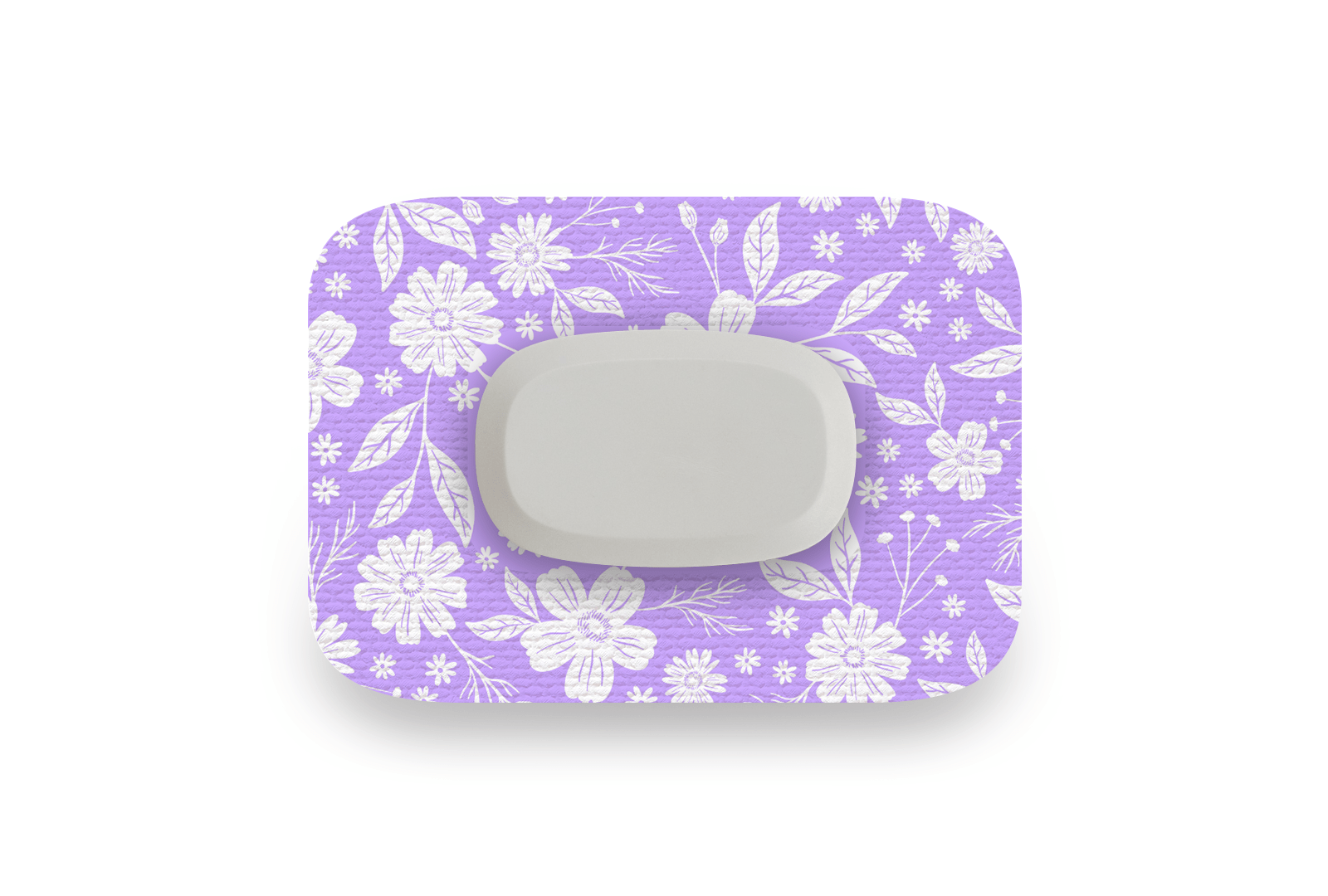 Lilac Bloom Patch for GlucoRX Aidex diabetes supplies and insulin pumps