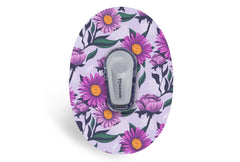 Lilac Daisy Patch for Dexcom G6 / One diabetes supplies and insulin pumps